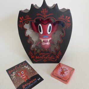 NEW 2006 7.5” LE #12/500 HOT CHA CHA CHA RED DEVIL DEMON DESIGNER VINYL FIGURE